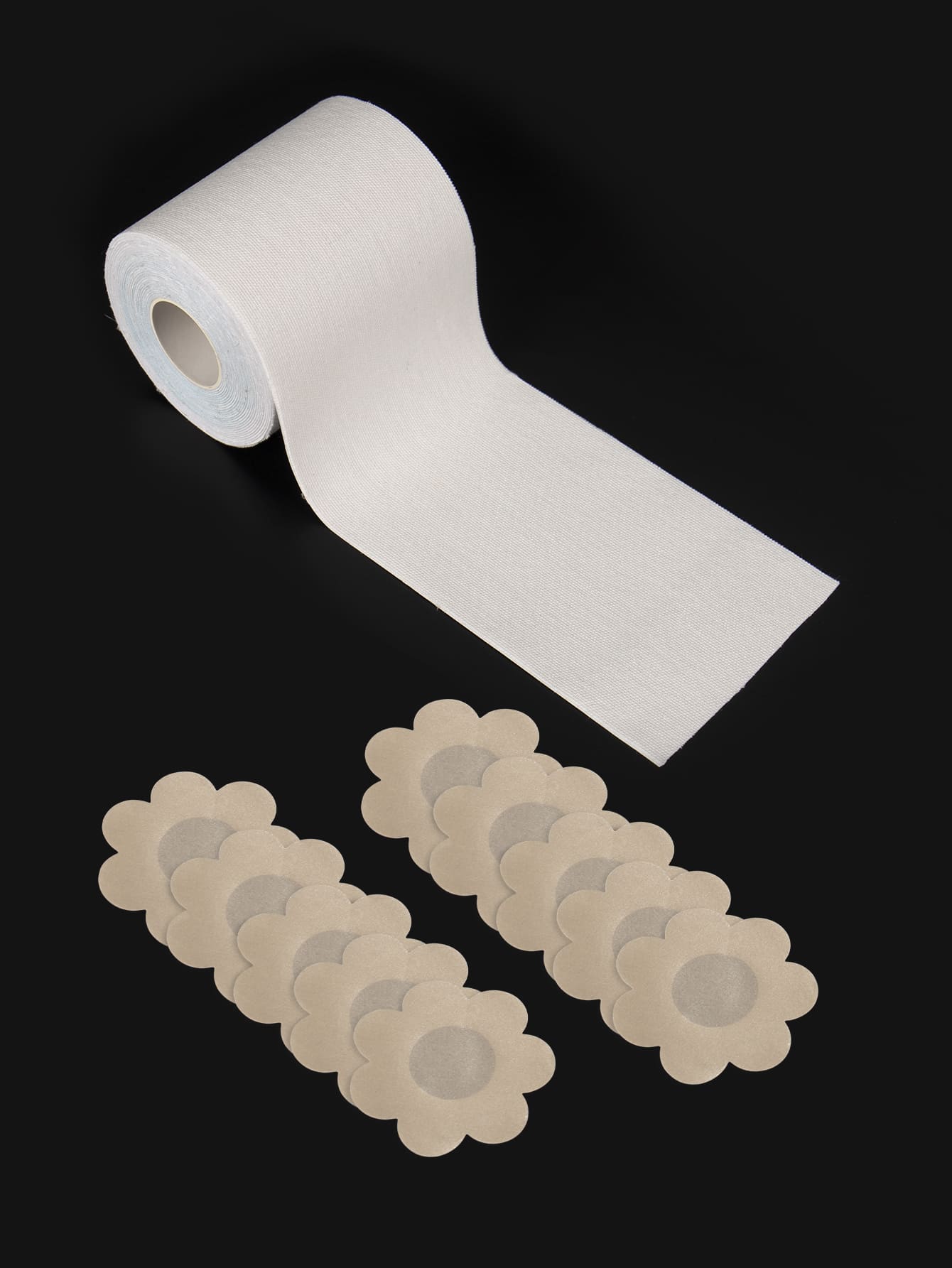 大碼5對乳貼帶1膠粘劑胸帶