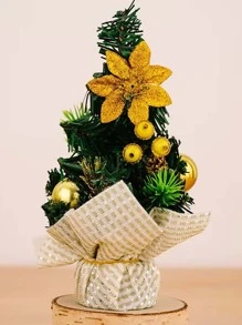 1pc Tree Design Decoration - Multicolor - View 1