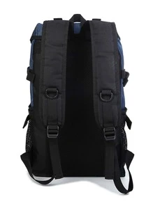 22 Inch Men Patch Chi tiết Phát hành Khóa Trang trí Ba lô Du lịch - Màu xanh lam - Xem 5