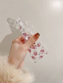 Ốp điện thoại trong suốt họa tiết hoa - Nhiều màu - Xem 3