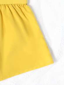 Bộ hai mảnh Gái Xù Quần paper-bag Hoa Boho - Nhiều màu - Xem 3