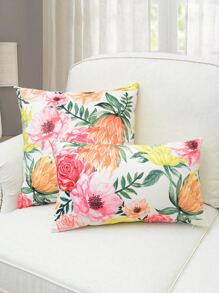 1入組印花靠墊套不附帶墊芯 - 彩色 - 查看 1