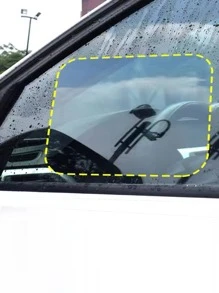 2 piezas Película impermeable de coche ventana impermeable - transparente - Ver 1