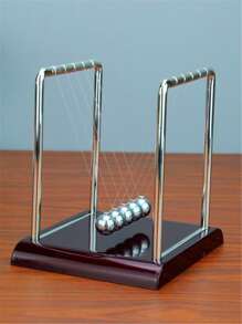 Máy Tính Chuyển Động Vĩnh Viễn Thiết Kế Màu Sắc Ngẫu Nhiên Trang Trí Thủ Công, Vật Trang Trí Bằng Thép Không Gỉ Tối Giản Để Trang Trí Nhà Cửa - Nhiều màu - Xem 4