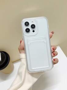 具有卡槽的透明手機殼，適用於 iPhone 11、iPhone 13、iPhone 14 Pro Max - 無色 - 查看 2