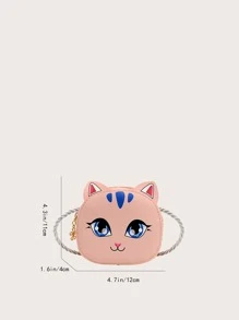 女孩卡通貓設計異形包