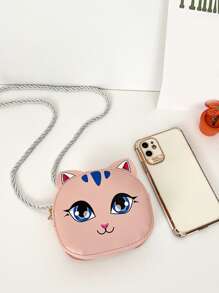 女孩卡通貓設計異形包