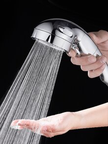 1 pieza Alcachofa de ducha ajustable - Plateado - Ver 2