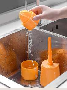 1pc Random Color Hand Juicer, Modern PP Spiral Manual Press Juicer For Household,Vegetable Fruit Tools,Kitchen Items,Cutter,Food,Salad,Decor,Storage,Party,Birthday. - Multicolor - View 6