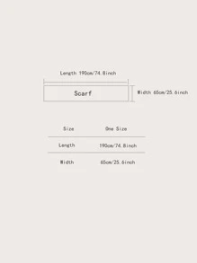 Bird & Floral Print Scarf - Multicolor - View 6