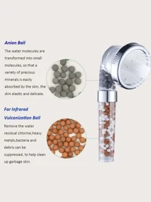 1 pieza Alcachofa de ducha ajustable - Multicolor - Ver 3