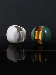 1pc Random Color Wall Mounted Mop Holder