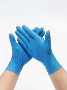 50 件一次性家用手套、厨房、浴室、家居、家居用品 - 藍色 - 查看 2