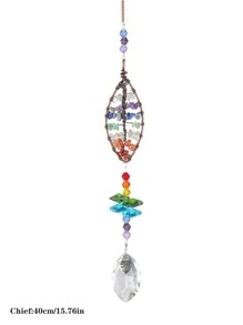 1入組樹細節愛心裝飾隨機掛飾 - 彩色 - 查看 3