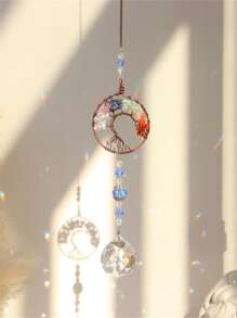 1入組樹細節愛心裝飾隨機掛飾 - 彩色 - 查看 6