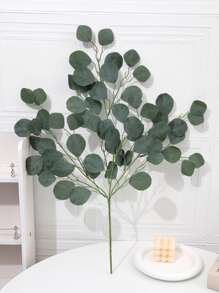 1入組人造植物 - 墨綠色 - 查看 6