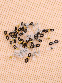 50 chiếc khóa Phụ kiện trang sức DIY - Đen và trắng - Xem 1