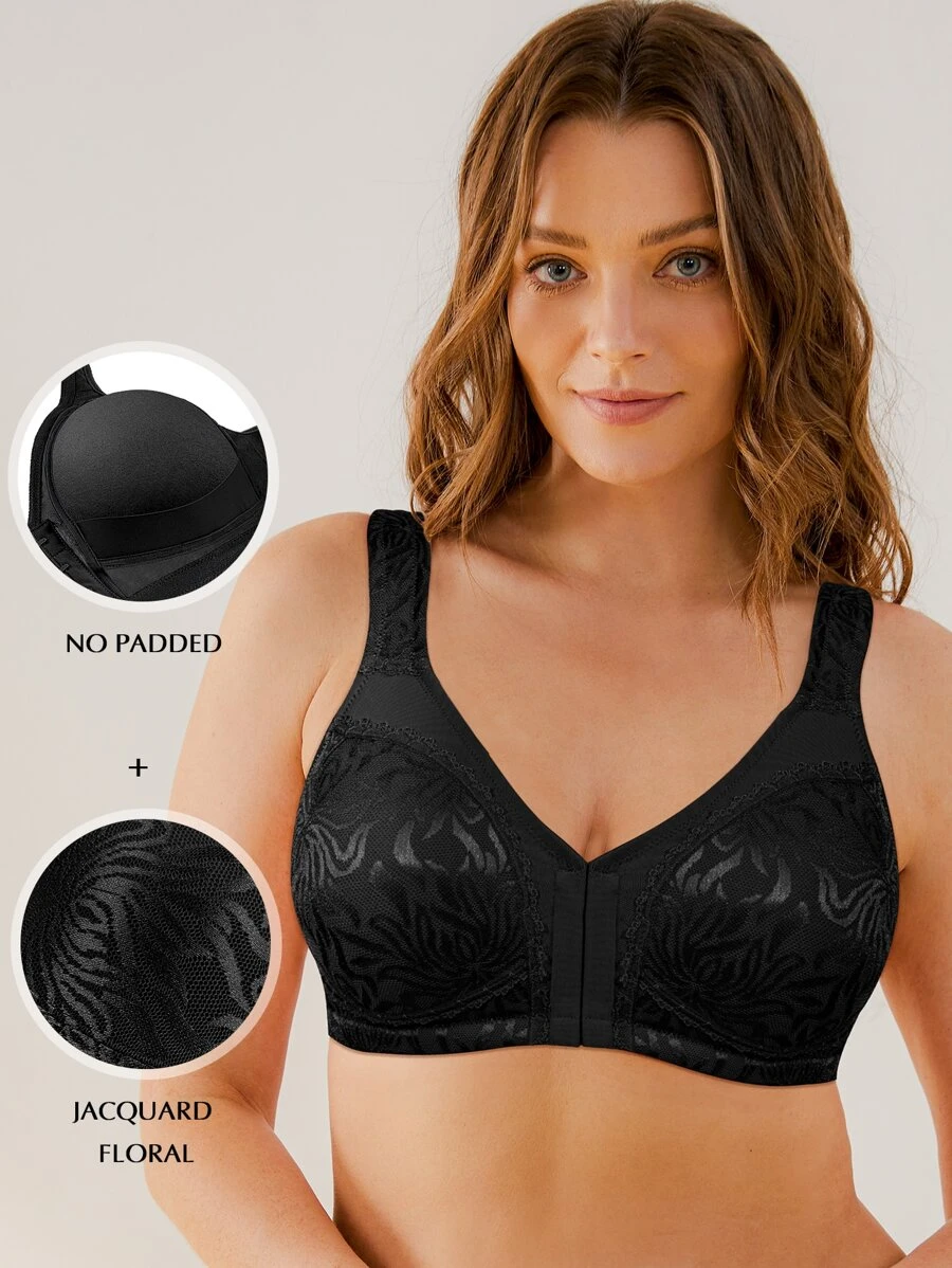 大码女士镂空背时尚舒适内衣