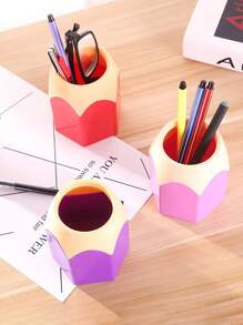 1入組鉛筆形筆筒 - 粉色 - 查看 4