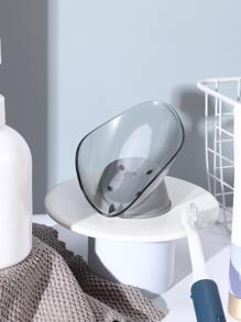 1pc Clear Soap Dish - Multicolor - View 2