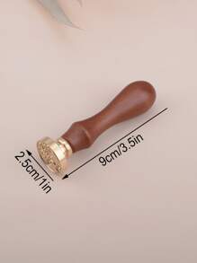 1pc Tree Design Wax Seal Stamp - Multicolor - View 4