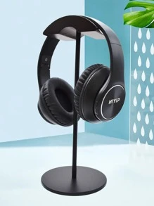 HIYIP 無線耳罩式耳機,長時間播放,高解析度音質,深度低音,旅行時帶有記憶棉耳罩 - 黑色 - 查看 2