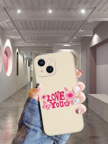 Flower & Butterfly Pattern Phone Case - Multicolor - View 2