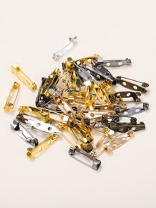 50pcs Safety Pin DIY Jewelry Accessory - Multicolor - View 3