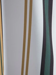 Manfinity Men 1pc Striped Print Shirt - Multicolor - View 5