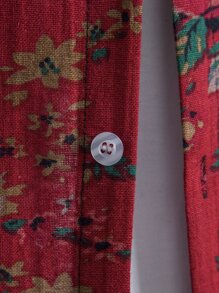 Manfinity Men Floral Print Shirt Without Tee - Red - View 6