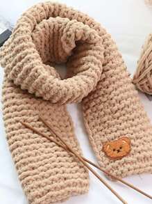 1pc/2pcs Diy Ice Bar Craft Yarn, Knitting Yarn, Crochet Thread, Chunky Wool - Khaki - View 2