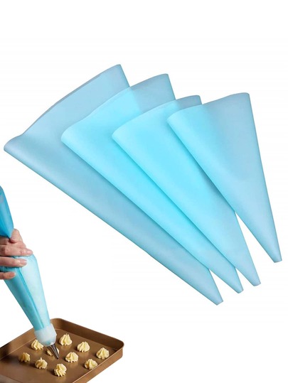 4pcs Plain Piping Bag