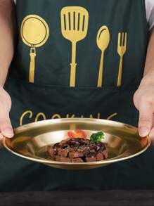 1 tấm thép không gỉ tối giản - Vàng - Xem 3