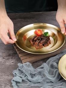 1 tấm thép không gỉ tối giản - Vàng - Xem 5