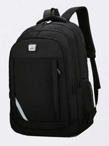 男士多拉链笔记本电脑背包 书包 书包 学校背包 上学背包 笔记本电脑包 电脑包 书包 背包 单肩包 旅行包 运动包 大学包 学习用品 高中 高中生 大学生 初中生 中学生 研究生 大学生 学校 商务 户外 徒步旅行 旅行 露营 运动