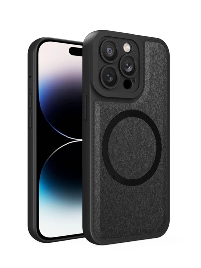 Funda de teléfono sólida y protectora compatible con 15/15Plus/15Pro/15Promax