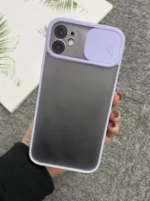Slide Camera Cover Case Compatible With IPhone Compatible With IPhone 11,IPhone 13,IPhone 14 Pro Max - Purple - View 2