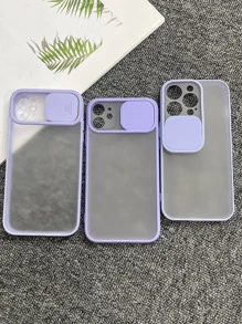 Slide Camera Cover Case Compatible With IPhone Compatible With IPhone 11,IPhone 13,IPhone 14 Pro Max - Purple - View 5