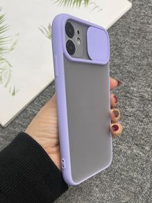 Slide Camera Cover Case Compatible With IPhone Compatible With IPhone 11,IPhone 13,IPhone 14 Pro Max - Purple - View 6