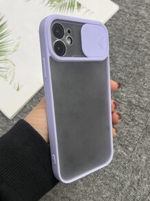 Slide Camera Cover Case Compatible With IPhone Compatible With IPhone 11,IPhone 13,IPhone 14 Pro Max - Purple - View 7