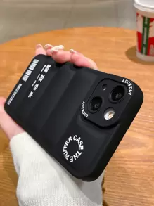 Ốp điện thoại in nhãn tương thích với iPhone 11,IPhone 13,IPhone 14 Pro Max - màu đen - Xem 3