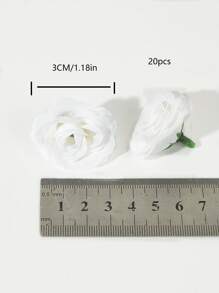 20入組擬真花 - 彩色 - 查看 5