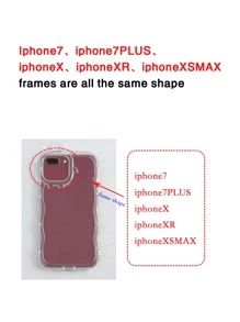 Cartoon Graphic Phone Case With Pop Out Phone Grip - Multicolor - View 7