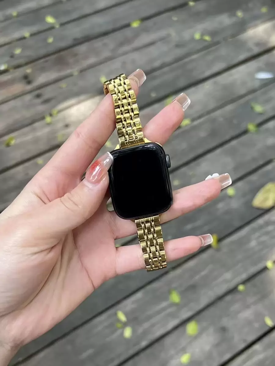 Edelstahl Uhrenarmband kompatibel zu Apple Watch