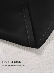 Rèm chắn sáng một tấm chắc chắn - màu đen - Xem 8