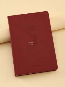 1 Pièce Carnet De Notes Créatif Pour Prise De Notes - Rouge - Voir 1