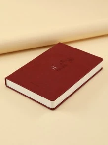 1 Pièce Carnet De Notes Créatif Pour Prise De Notes - Rouge - Voir 4