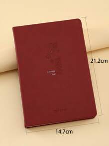 1 Pièce Carnet De Notes Créatif Pour Prise De Notes - Rouge - Voir 6