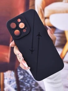 Airplane Pattern Phone Case - Multicolor - View 3