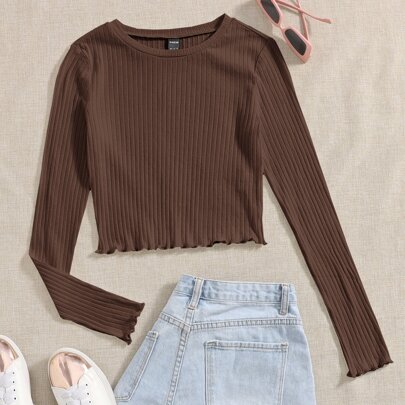 Lettuce Trim Solid Top